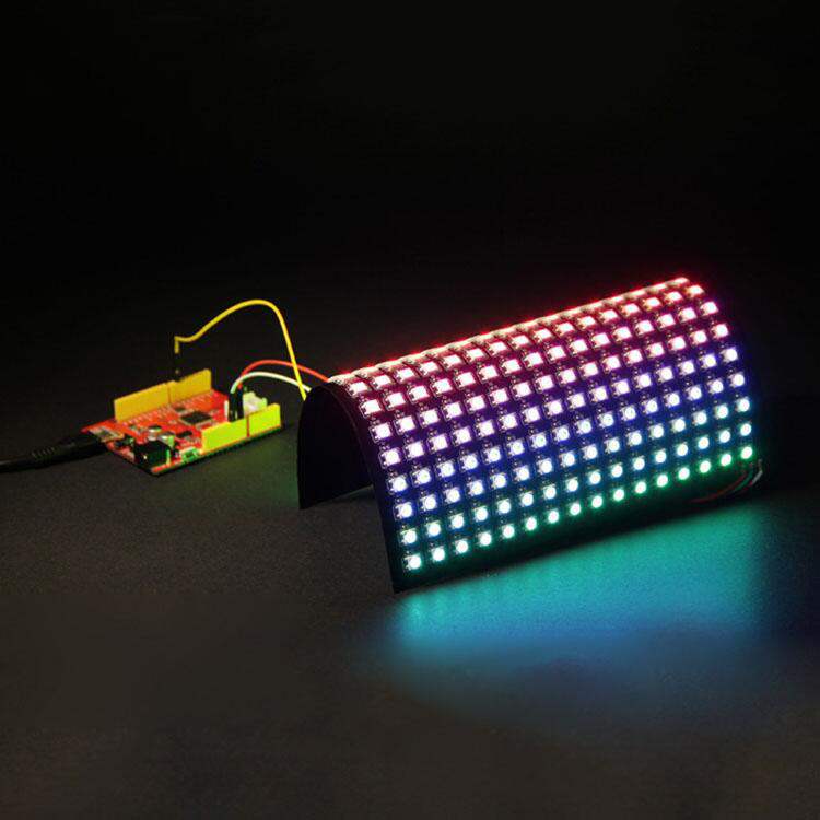 Panel LED de píxeles flexibles